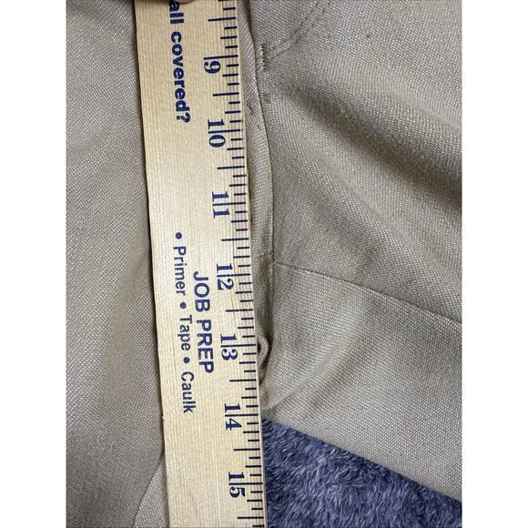 Vintage Levis Sportswear 70s Flare Pants 36x32 Gray Beige USA Made - Picture 3 of 6